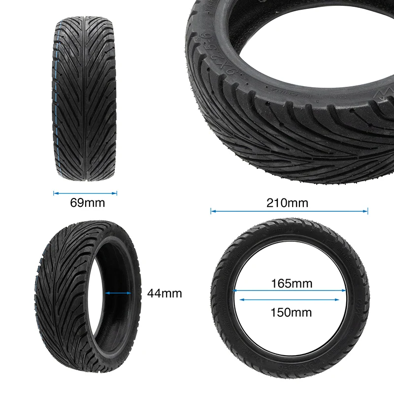 Pneu tubeless cityroad 9x2,5-6 EWHEEL PANTHERURBAN