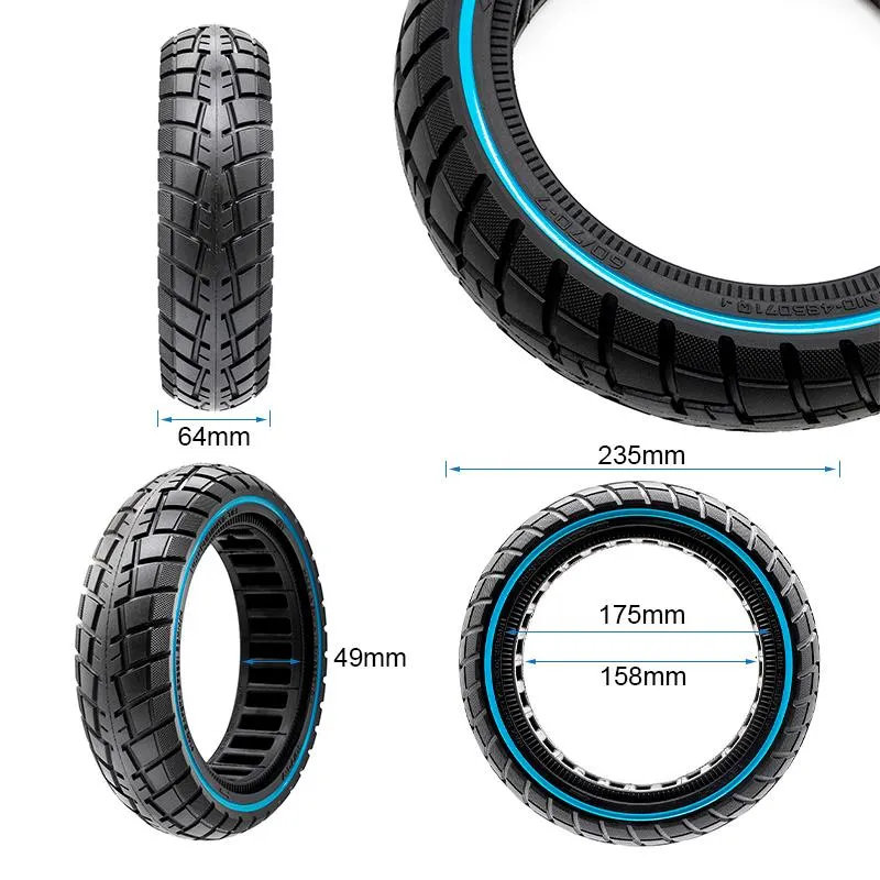 Pneu plein ultra-léger offroad 60/70-7/B50 [Ewheel]