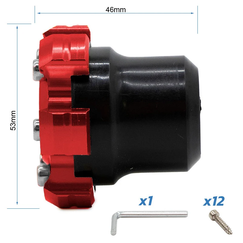 Top block protection de roue EWTB-006 rouge