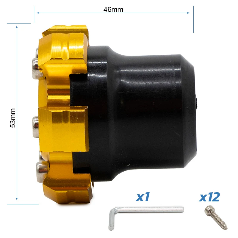 Top block protection de roue EWTB-006 doré