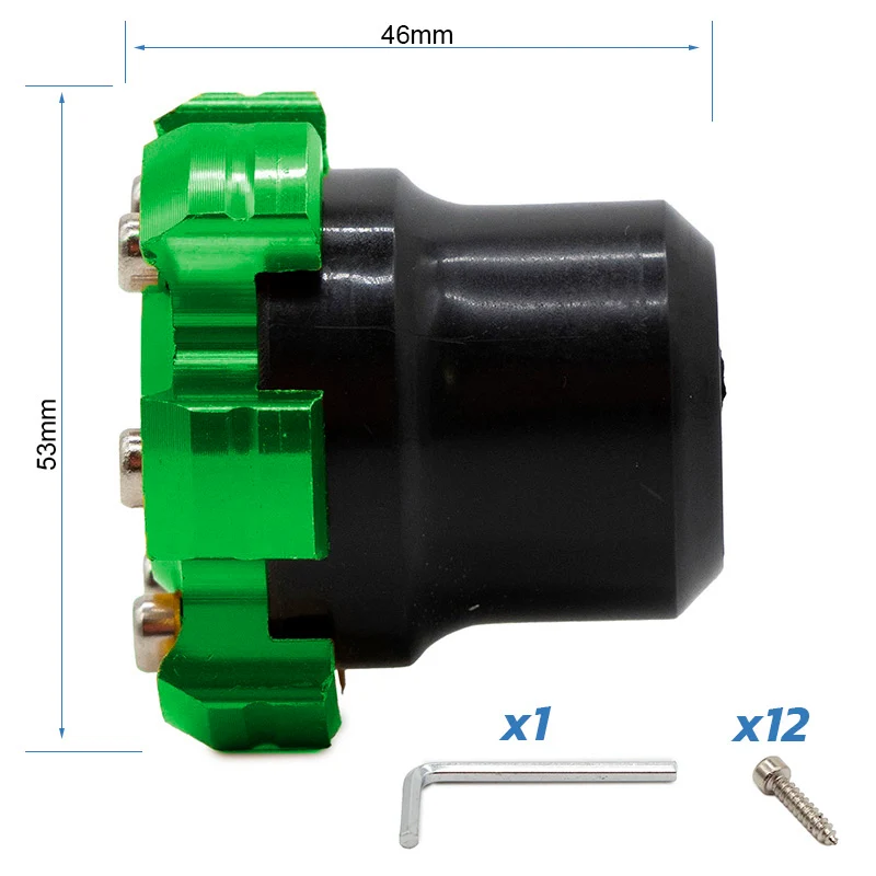 Protection décorative anti-chute pour axe moteur ou jante EWTB-006