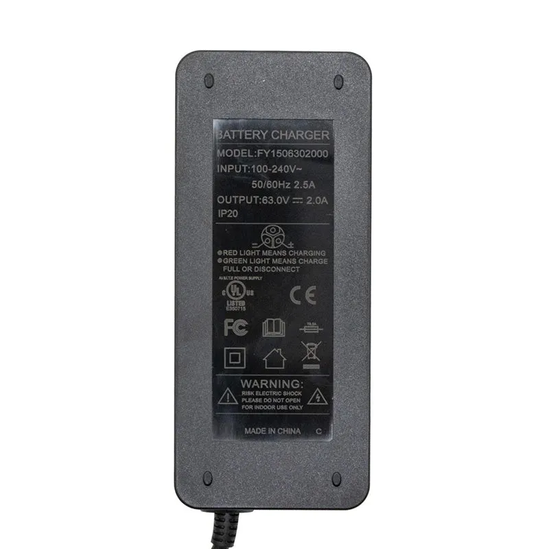 Chargeur premium 54V (sortie 63V) 2A Julet JL-F-Z3105AG