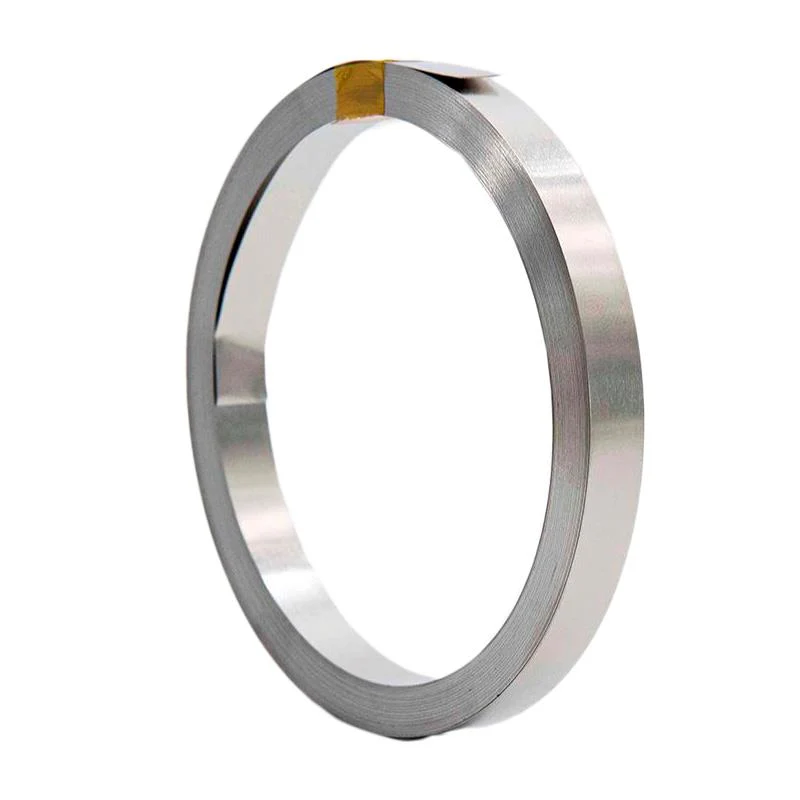 Nickel (acier plaque nickel) 8x0,15 mm -10m