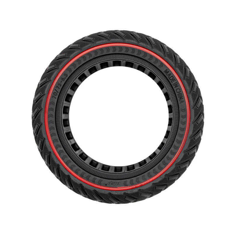 Pneu plein off-road 70/75-6,5 ligne rouge