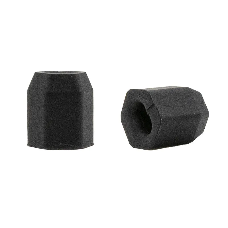Bouchons en silicone noirs pour Xiaomi 4 Lite (2e génération) – lot de 5