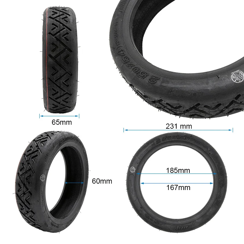Pneu tubeless off-road 250×54