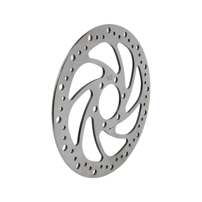 Disque de frein R6 160mm 6H argent - 48mm avec épaisseur 2,9mm