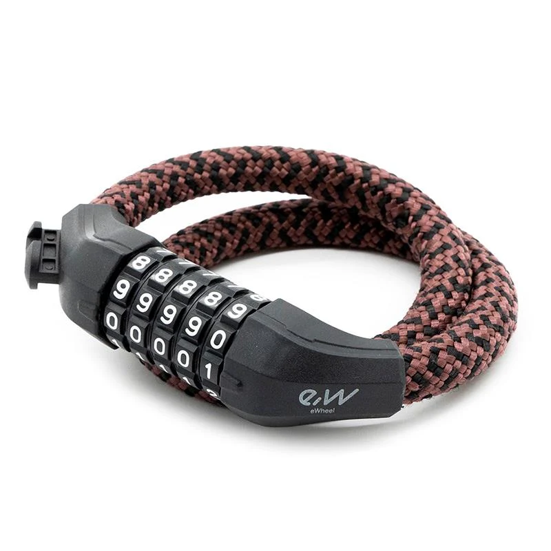 Antivol à code EWLK025 housse nylon marron
