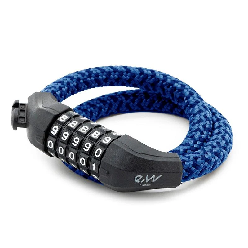 Antivol à code EWLK025 housse nylon bleu