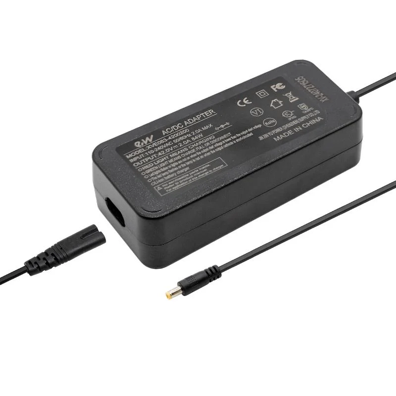 Chargeur Premium 36V (sortie 42v) 2A DC connector 5,5x2,1mm
