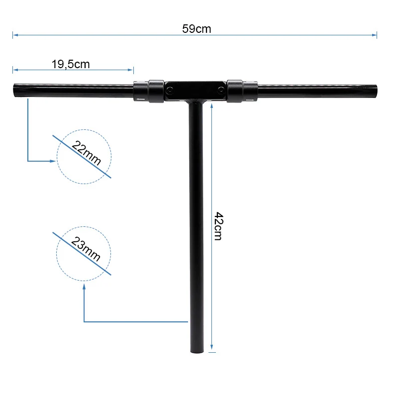 Guidon pliable 42/59 cm pour Smartgyro