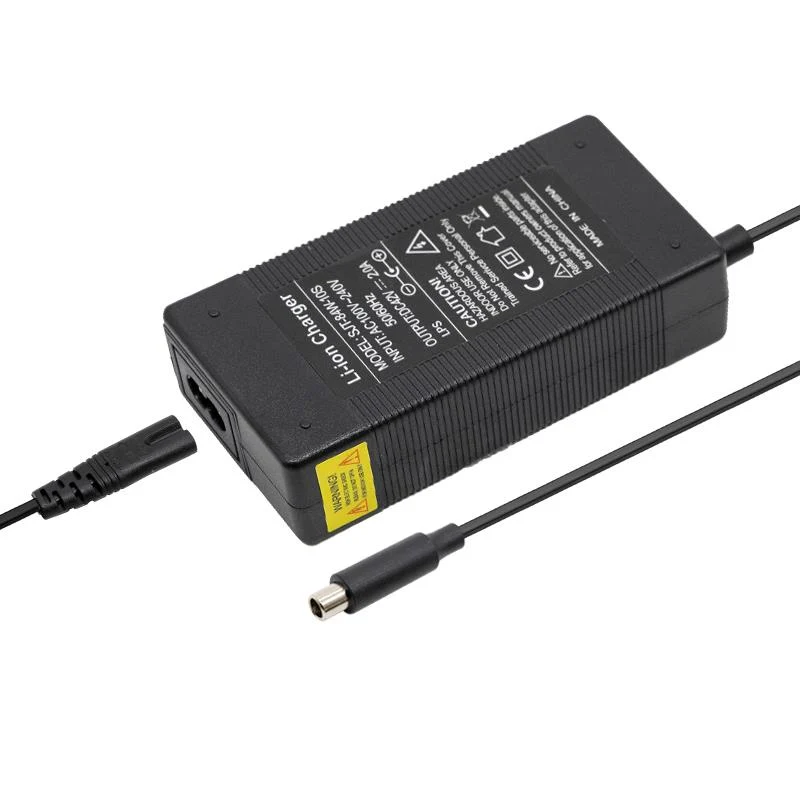 Chargeur 36V (sortie 42v) 2A DC connecteur 5,5x2,5mm pour Cecotec Ousider/Bongo série A