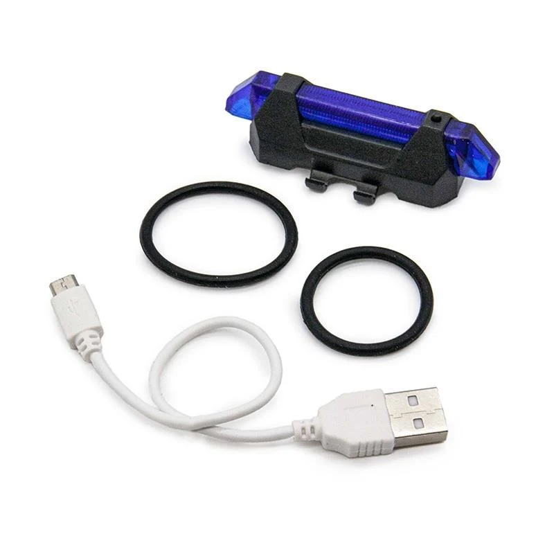 Lampe d avertissement rechargeable bleue