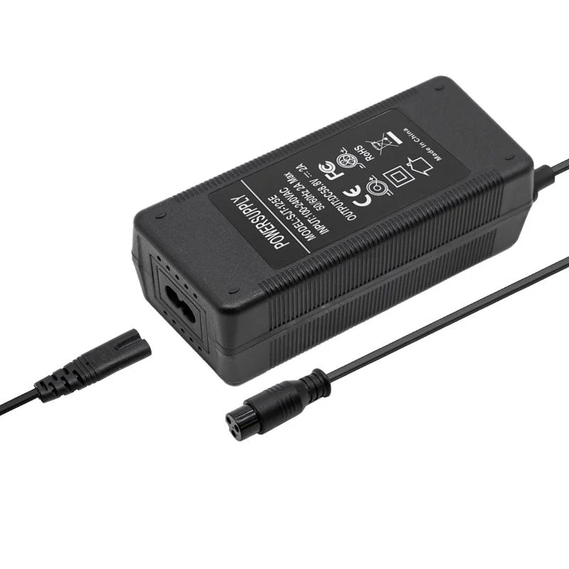 Chargeur 52v (sortie 58,8v) 2A connecteur GX16
