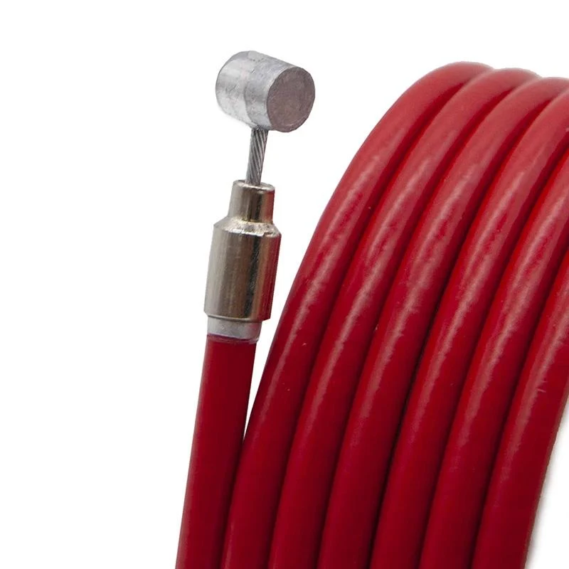Câble de frein rouge et gaine 1,75m