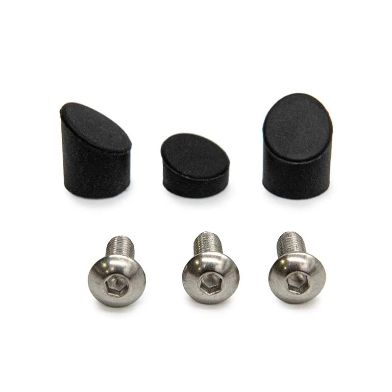 Capuchon noir pour garde-boue arrière GX1.0 Xiaomi - 5pcs