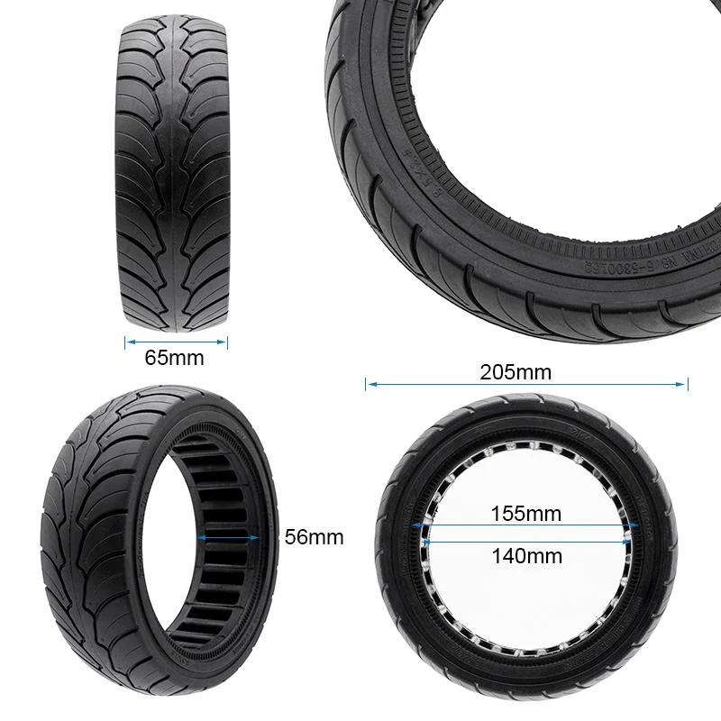 Pneu plein ultraléger 8,5x2,5-6,1/B58 Ewheel