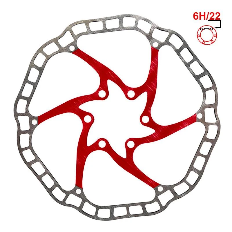 Disque de frein EWD001 140mm 6H rouge