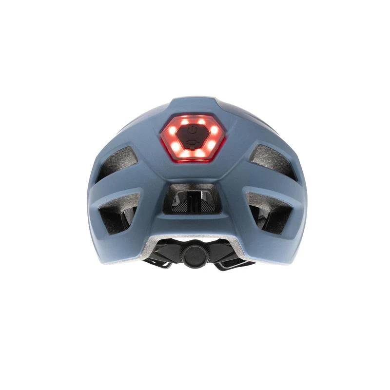 Casque avec lumière CP04 bleu taille L