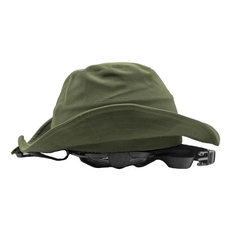 Casque avec chapeau CP01 vert taille unique