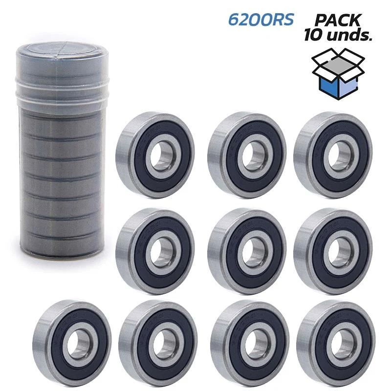 Roulement à billes 6200RS - 10 pièces