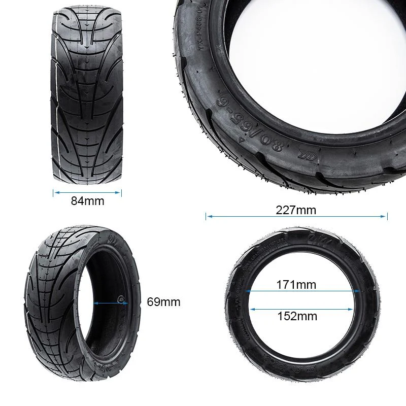 Pneu tubeless cityroad 80/65-6 [Ewheel]
