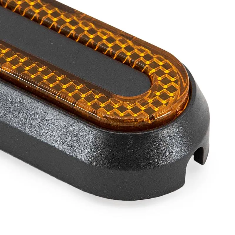 Cathadioptrique noir avec réflecteur jaune pour Xiaomi