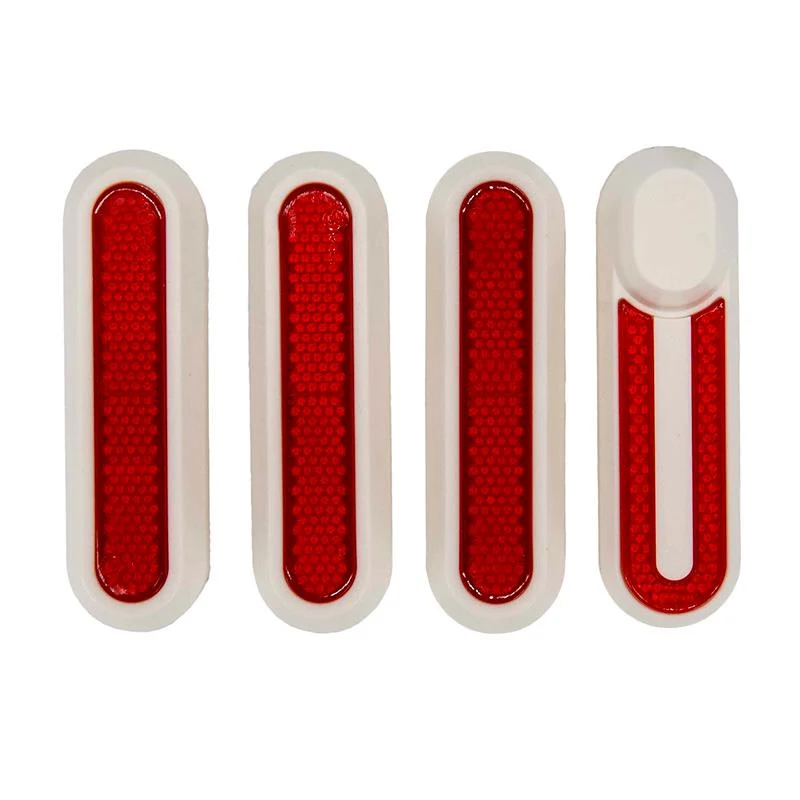 Catadioptre blanc avec réflecteur rouge pour Xiaomi