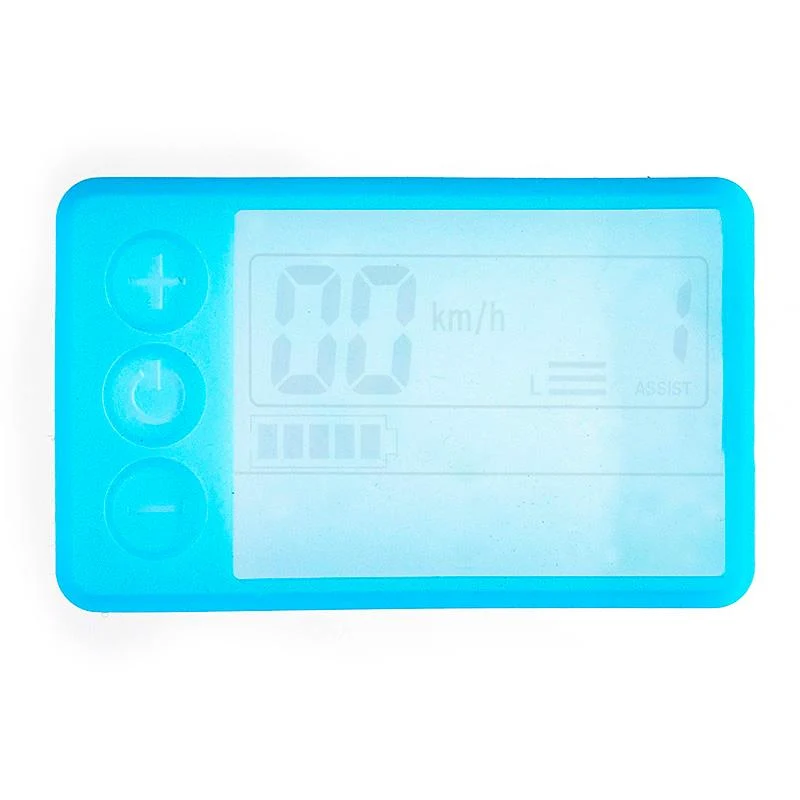 Protecteur silicone bleu étanche pour écran S866