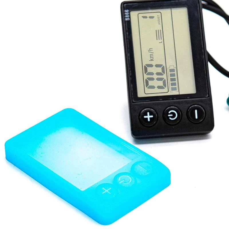 Protecteur silicone bleu étanche pour écran S866