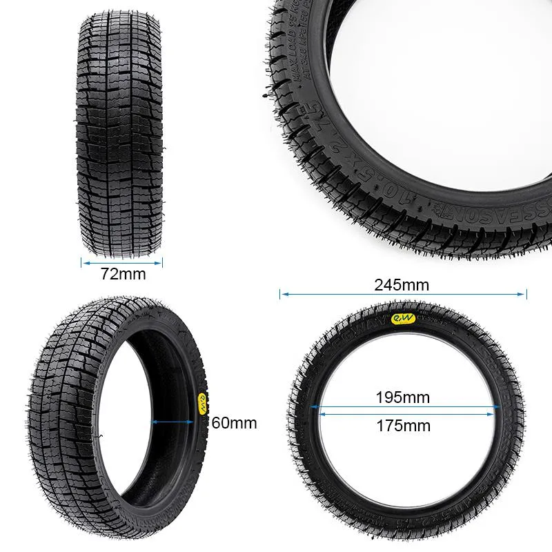Pneu Tubeless Offroad 10,5X2,75-7 [Ewheel]