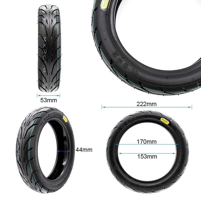 Pneu Tubeless 9x2-6,1 [ROUE]