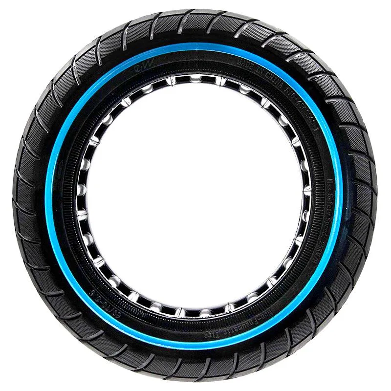 Pneu plein ultra-léger offroad ligne bleue 60/70-6,5/B44