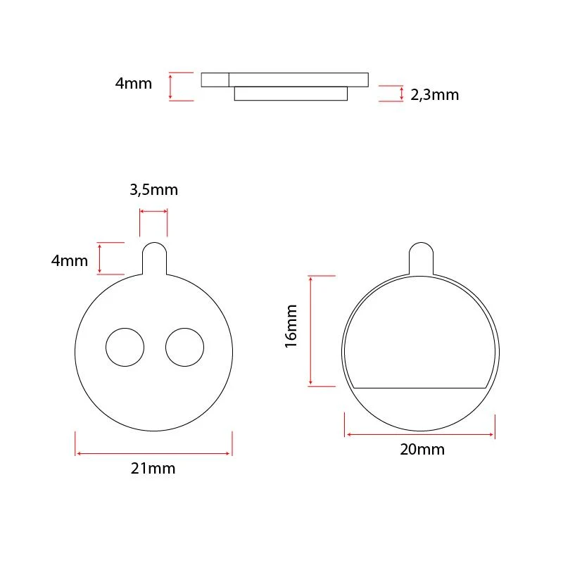 Plaquette de frein CT005-S sintérisée - 2pcs
