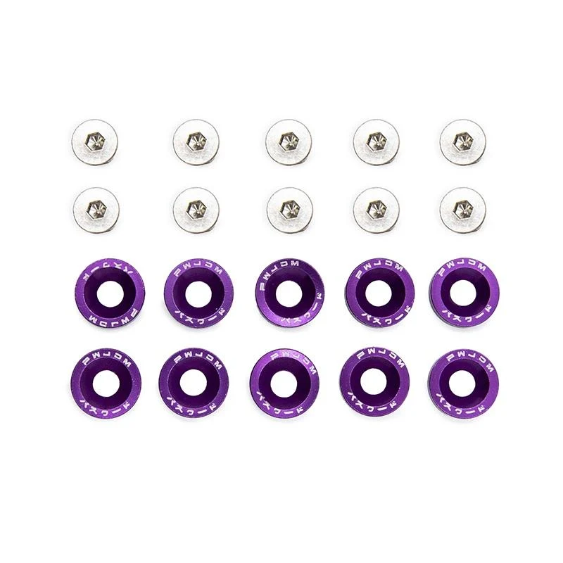 Rondelle JDM avec vis M6x16 - 10pcs