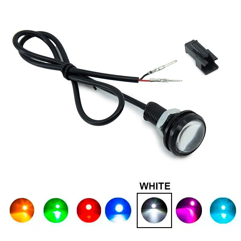 Led eagle eye blanche 12V - 1 pc