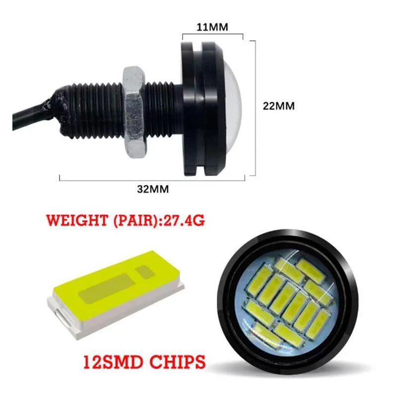 Led oeil d'aigle 12V - 1ud