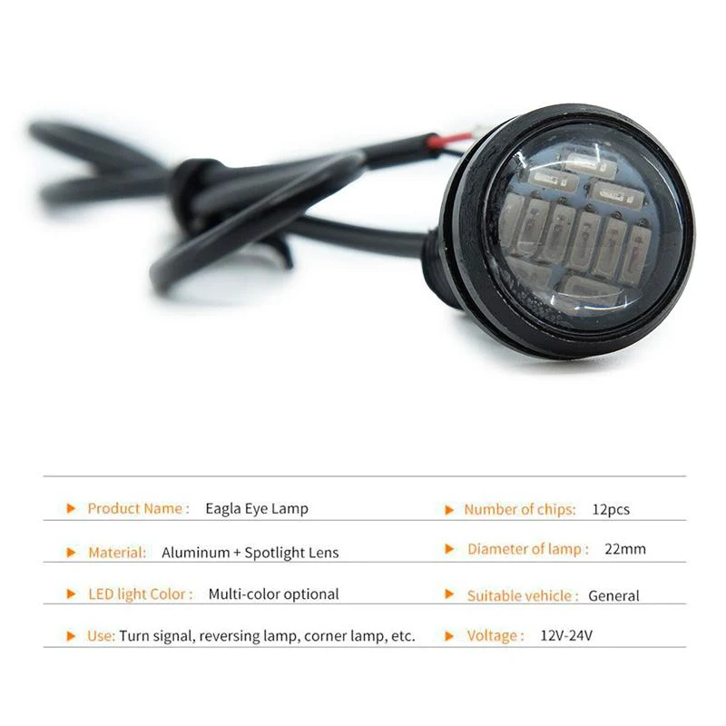 Led oeil d'aigle 12V - 1ud