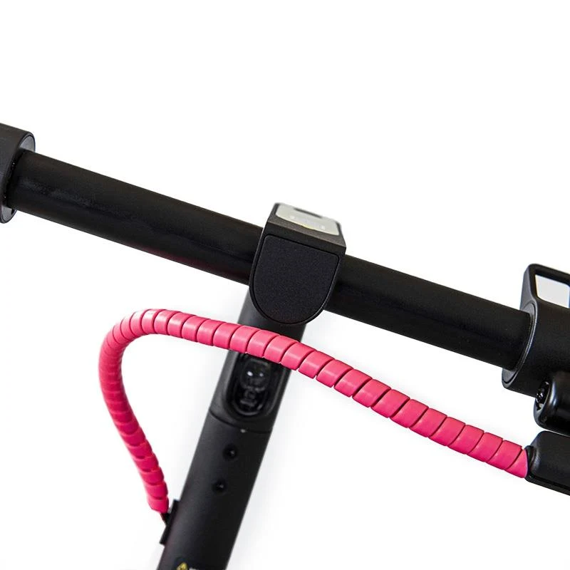 Gaine protége câbles rose - 110cm