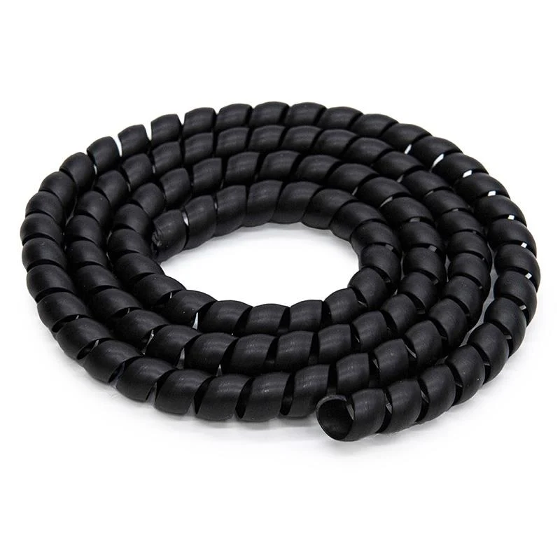 Gaine protége câbles noir - 110cm