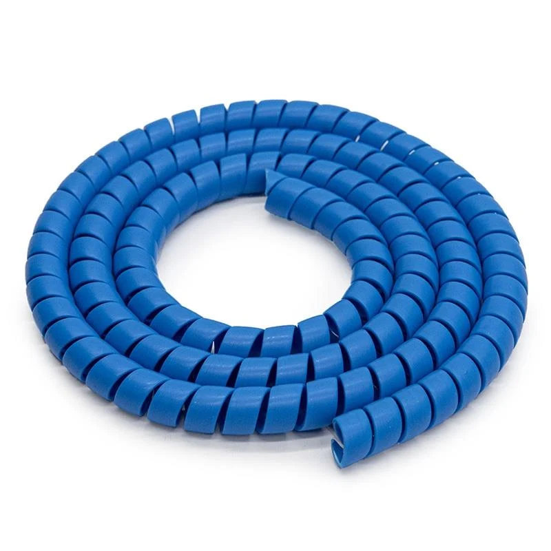 Gaine protége câbles bleu - 110cm