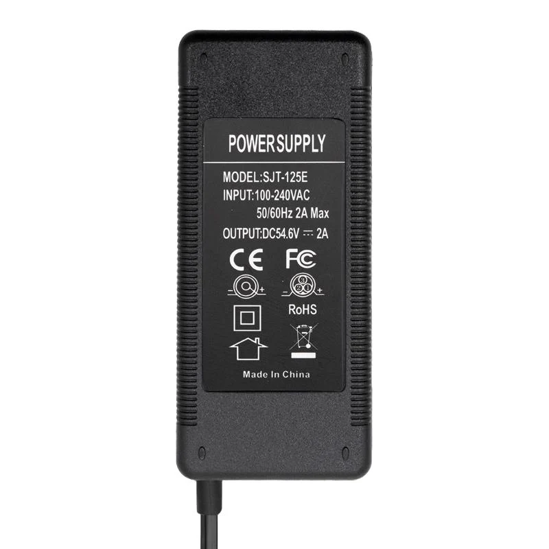 Chargeur 48v (sortie 54,6v) 2A DC connecteur 5,5mm