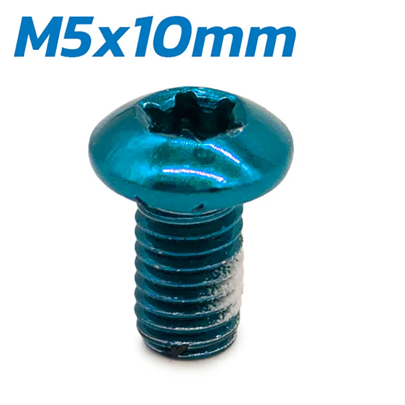 Vis bleue M5x10 pour disques de frein - 12 pcs.