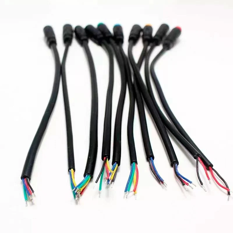 Connecteur étanche 8mm 6 broches - 5 pièces