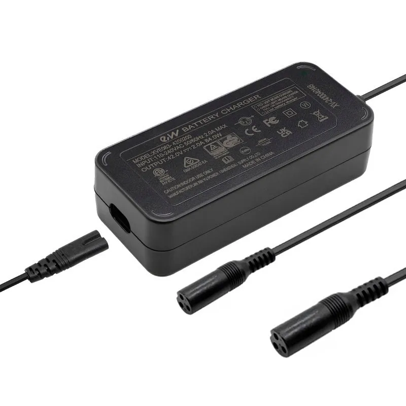 Chargeur premium 36v (42v sortie) 2A connecteur Gx16 [Ewheel]