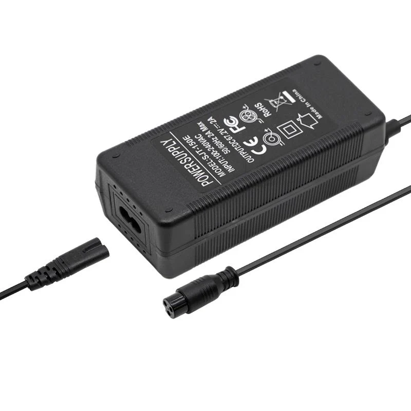 Chargeur 60v (sortie 67,2v) connecteur 2A GX16