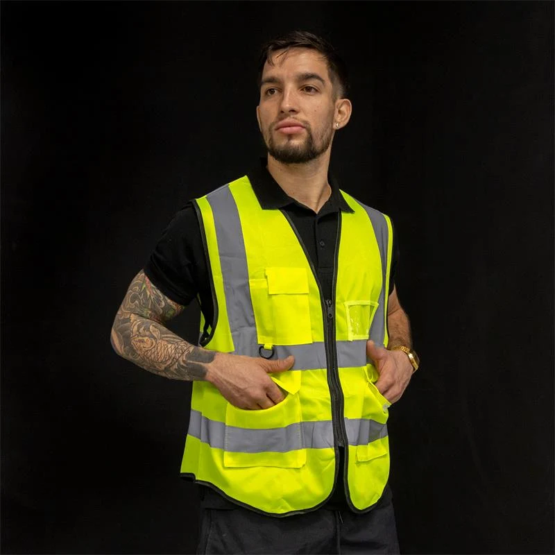 Gilet réfléchissant avec poches