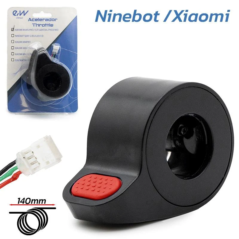 Accélérateur rouge Ninebot et Xiaomi - Connecteur JST ZH