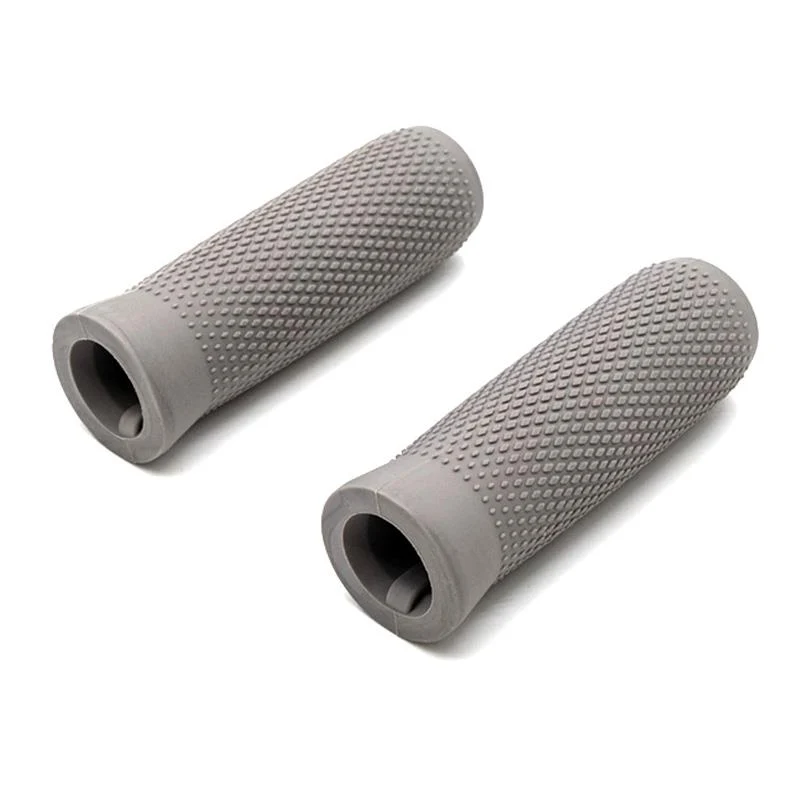 Poignée en silicone gris pour Ninebot es1 es2 es4 - 2 Unités