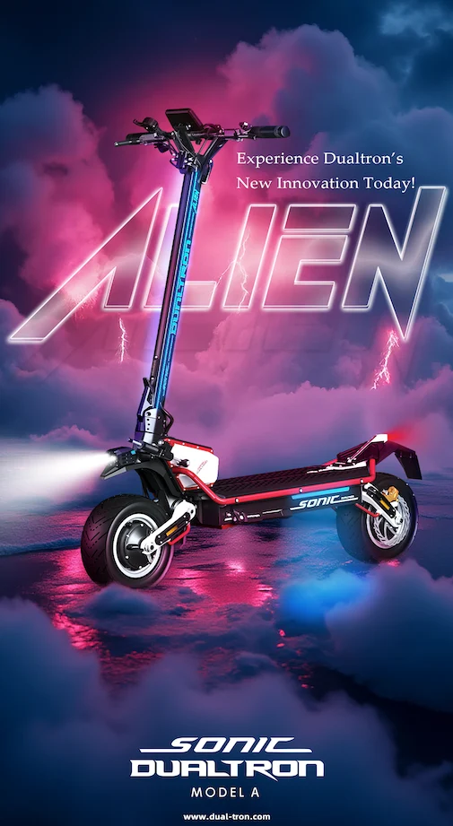 Trottinette électrique Dualtron Alien 72V 40Ah 2026